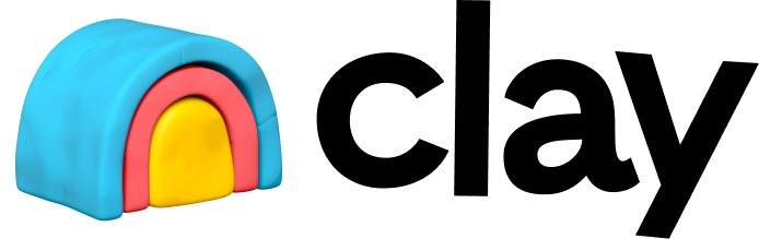 Logo Clay - Outil d'automatisation et prospection B2B utilisé par AKIZIA